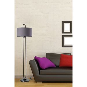 Lampadar, Stala, 846STL2955, Metal, Gri inchis imagine