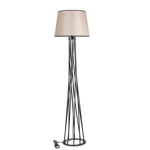 Lampadar, Stala, 846STL2976, Metal, Bej/Negru imagine