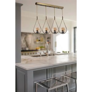 Lustra, Stala, 846STL2858, Metal, Cupru imagine