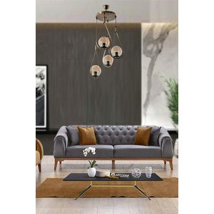 Lustra, Stala, 846STL2855, Metal, Cupru imagine