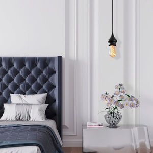 Lustra, Tatum, 584TTM1229, Metal, Negru imagine