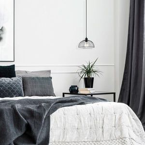 Lustra, Tatum, 584TTM1464, Metal, Negru imagine