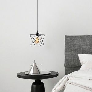 Lustra, Tatum, 584TTM2115, Metal, Negru imagine