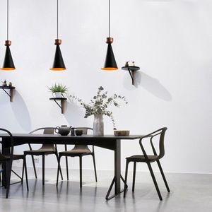 Lustra, Tatum, 584TTM1132, Metal, Negru/Cupru imagine