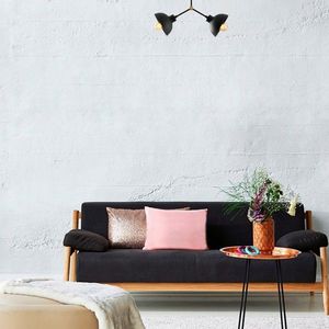 Lustra, Tatum, 584TTM1241, Fier, Negru imagine
