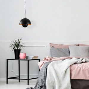 Lustra, Tatum, 584TTM1276, Metal, Negru imagine