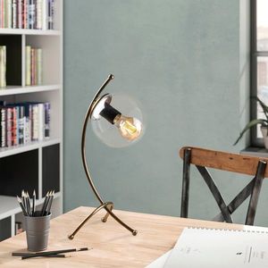 Lampa de masa, Tatum, 584TTM1725, Metal, Vintage imagine