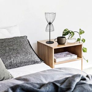 Lampa de masa, Tatum, 584TTM1731, Metal, Negru imagine