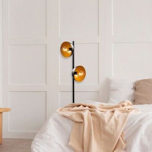 Lampadar, Tatum, 584TTM1501, Metal, Negru imagine