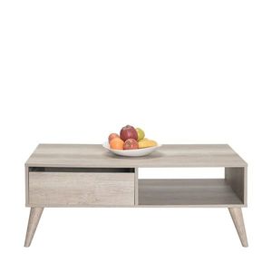 Masuta de cafea, Adore, Shp-655-Tt-1, 110x42x65 cm, PAL, Nuc deschis imagine