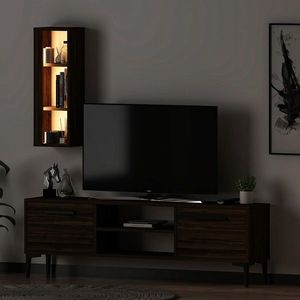 Comoda TV, Inarch, Bien, 150x48x29.6 cm, PAL, Maro imagine
