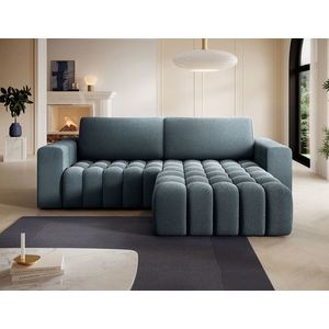Coltar extensibil dreapta 4 locuri ELTAP, Bon-222, Bonett, 250x175x92 cm, lemn/poliester, albastru imagine