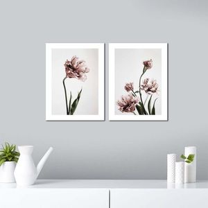 Set 2 tablouri decorative, Alpha Wall, In the Wind, 30x40 cm imagine