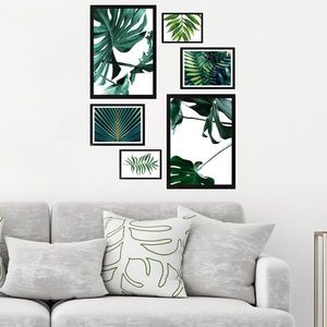 Set 6 tablouri decorative, SET_004, Lulu, 17x22 cm/24x29 cm/34x44 cm, plastic imagine