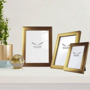Set 3 rame foto, 3NFC1014, Plastic, Natural imagine