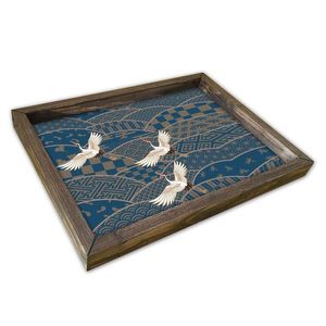 Tava pentru servire, AT-050, 30x40 cm, MDF , Multicolor imagine