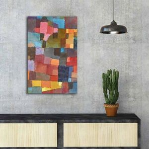 Tablou decorativ, FAMOUSART-025, Canvas, Dimensiune: 45 x 70 cm, Multicolor imagine