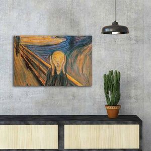 Tablou decorativ, FAMOUSART-042, Canvas, Dimensiune: 45 x 70 cm, Multicolor imagine