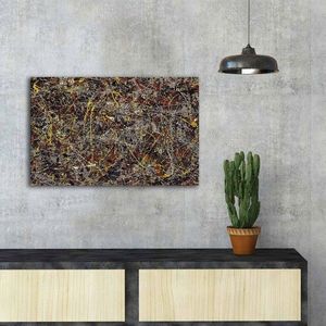 Tablou decorativ, FAMOUSART-044, Canvas, Dimensiune: 45 x 70 cm, Multicolor imagine