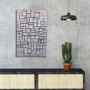Tablou decorativ, FAMOUSART-059, Canvas, Dimensiune: 45 x 70 cm, Multicolor imagine