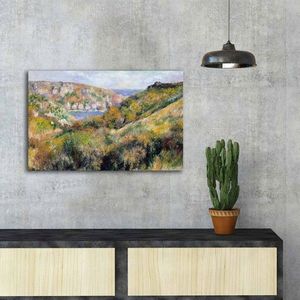 Tablou decorativ, FAMOUSART-068, Canvas, Dimensiune: 45 x 70 cm, Multicolor imagine