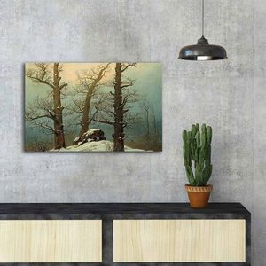Tablou decorativ, FAMOUSART-072, Canvas, Dimensiune: 45 x 70 cm, Multicolor imagine