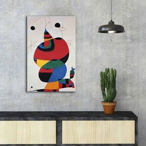 Tablou decorativ, FAMOUSART-079, Canvas, Dimensiune: 45 x 70 cm, Multicolor imagine