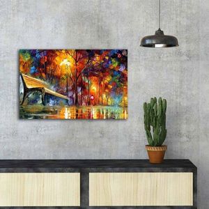 Tablou decorativ, FAMOUSART-082, Canvas, Dimensiune: 45 x 70 cm, Multicolor imagine