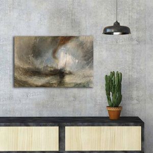 Tablou decorativ, FAMOUSART-083, Canvas, Dimensiune: 45 x 70 cm, Multicolor imagine