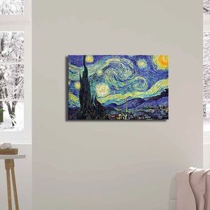 Tablou decorativ, FAMOUSART-13, Canvas, Dimensiune: 45 x 70 cm, Multicolor imagine