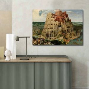 Tablou decorativ, 70100FAMOUSART-014, Canvas, 70 x 100 cm, Multicolor imagine