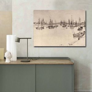 Tablou decorativ, 70100FAMOUSART-029, Canvas, 70 x 100 cm, Multicolor imagine