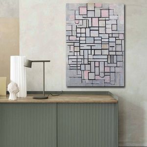 Tablou decorativ, 70100FAMOUSART-062, Canvas, 70 x 100 cm, Multicolor imagine