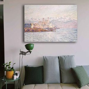 Tablou decorativ, 70100MONET026, Canvas, Lemn, Multicolor imagine