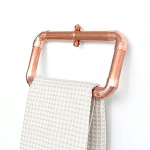 Raft de perete, Evila Originals, COP004, 22x12x5 cm, Auriu roz imagine