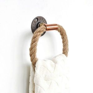Raft de perete, Evila Originals, COP011, 16x16x6 cm, Auriu roz imagine