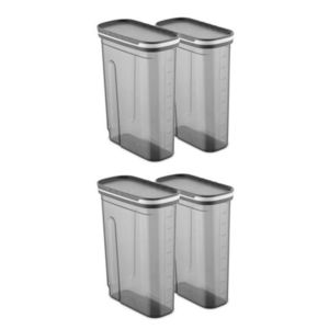 Set recipiente depozitare, Fremont, 964FRM1114, Plastic, Antracit imagine