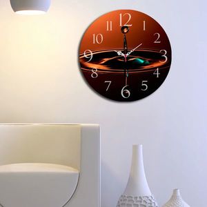 Ceas de perete, Ms-09, MDF, ø40 cm, Multicolor imagine