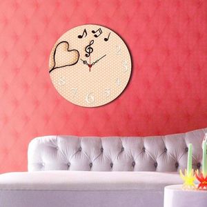 Ceas de perete, Ms-10, MDF, ø40 cm, Multicolor imagine