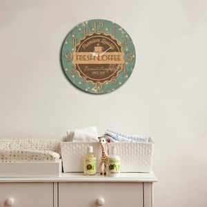 Ceas de perete, Ms-28, MDF, ø40 cm, Multicolor imagine