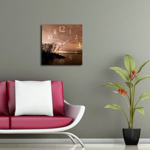 Ceas de perete, Msk-39, MDF, Dimensiune: 40 x 40 cm, Multicolor imagine