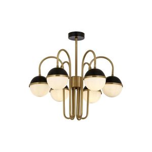 Lustra, Aurora, 301AUR1339, Metal, Negru / Vintage imagine