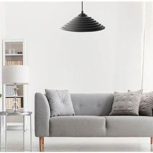Lustra, FullHouse, 390FLH1579, ABS/Policarbonat , Negru imagine