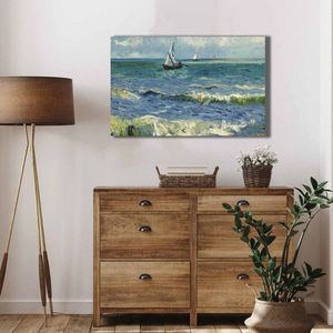 Tablou decorativ, 4570VANGOGH007, Canvas, Lemn, Multicolor imagine