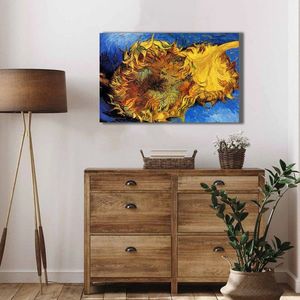 Tablou decorativ, 4570VANGOGH055, Canvas, Lemn, Multicolor imagine
