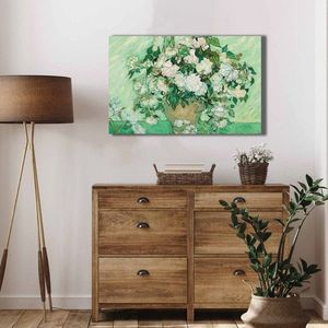 Tablou decorativ, 4570VANGOGH060, Canvas, Lemn, Multicolor imagine