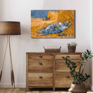 Tablou decorativ, 4570VANGOGH062, Canvas, Lemn, Multicolor imagine