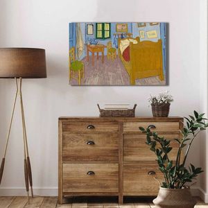 Tablou decorativ, 4570VANGOGH064, Canvas, Lemn, Multicolor imagine