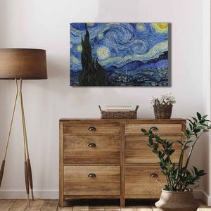 Tablou decorativ, 4570VANGOGH074, Canvas, Lemn, Multicolor imagine