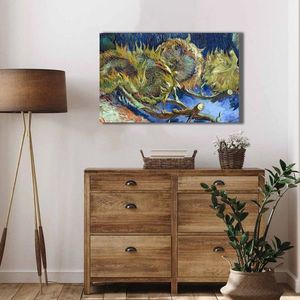Tablou decorativ, 4570VANGOGH076, Canvas, Lemn, Multicolor imagine
